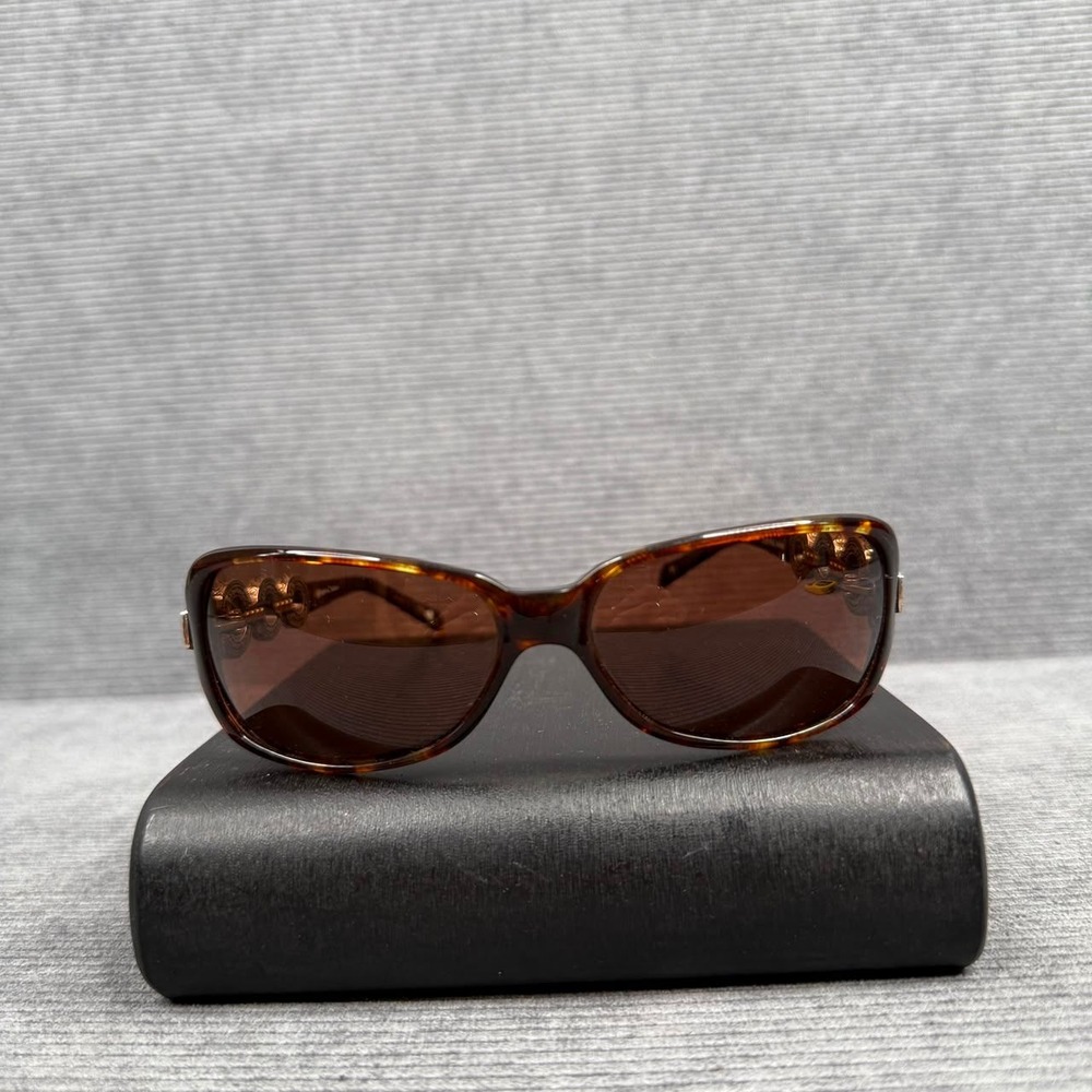 Brighton Central Park Tortoise Shell YY2k Sunglasses Ornate Silver Gold
